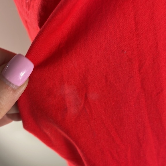 Lane Bryant red button down blouse size women 14 - Picture 10 of 13